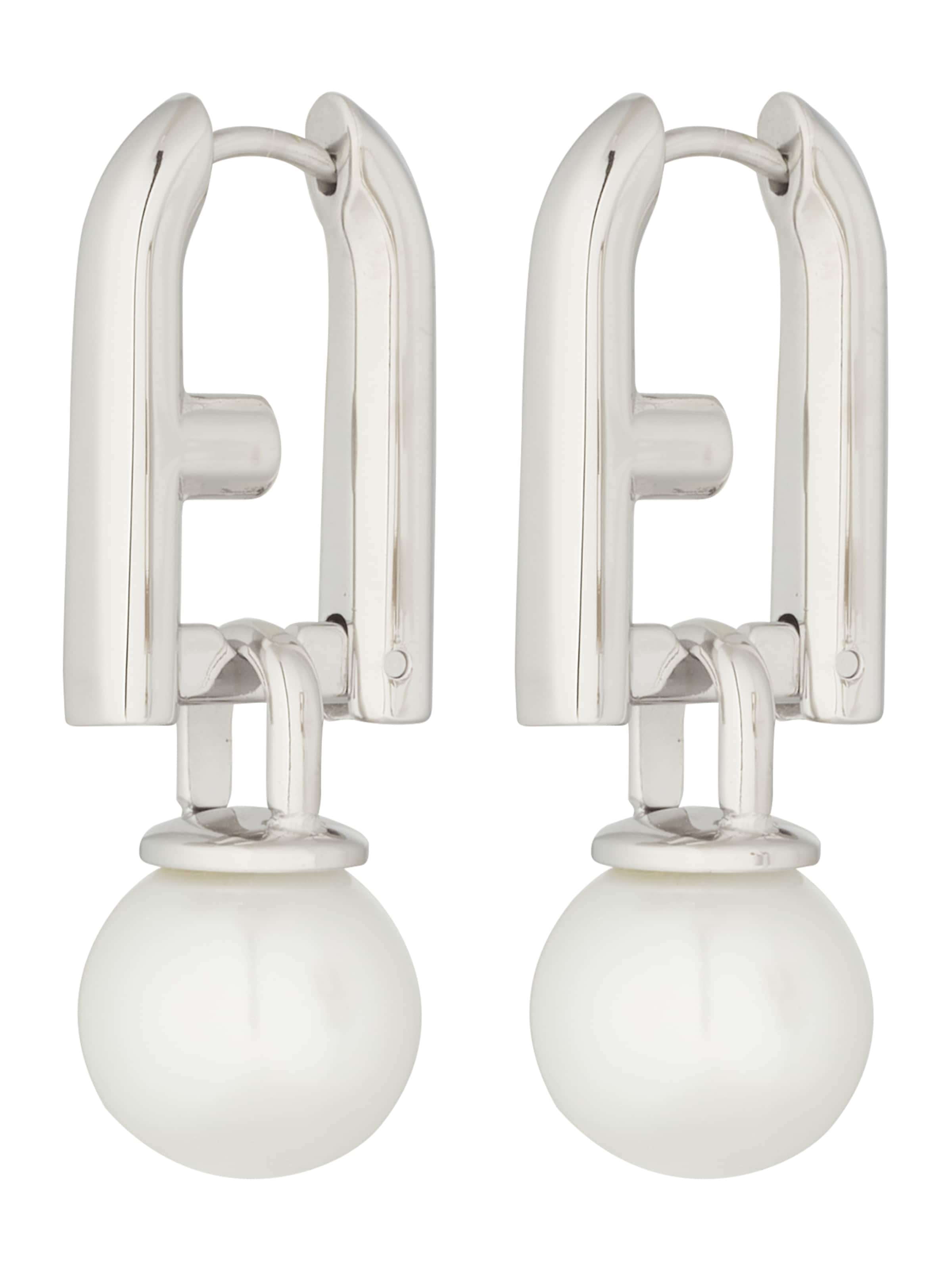 FURLA Серьги в Серебристый: спереди