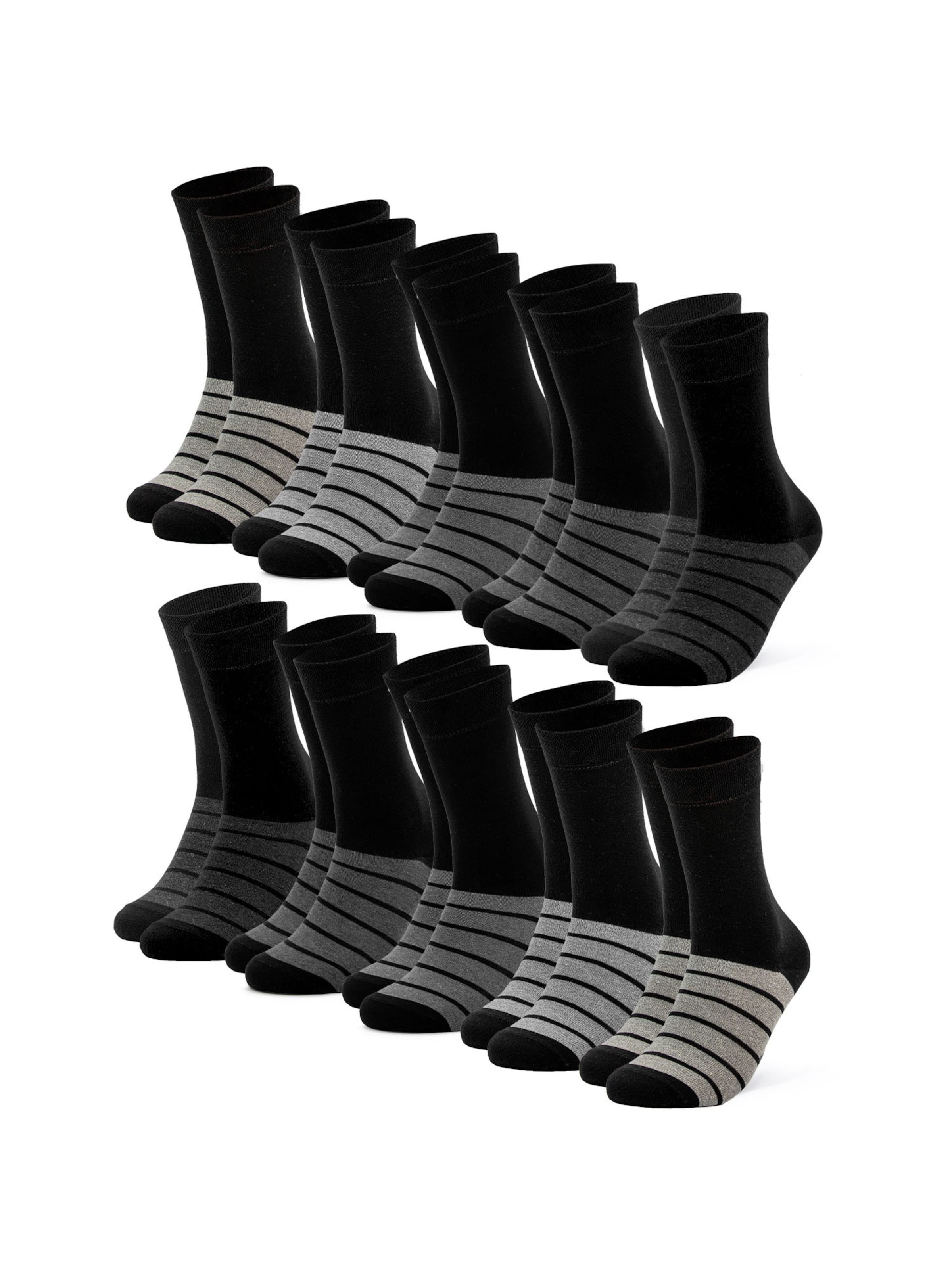 Calzino 'Laura' di Occulto in grigio: frontale