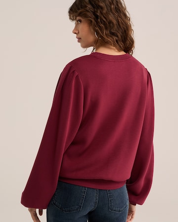 raudona WE Fashion Megztinis be užsegimo