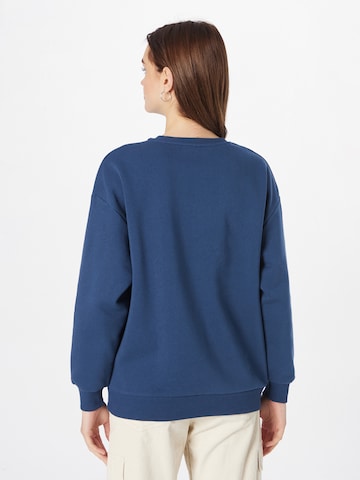 River Island Sweatshirt 'PARIS' i blå