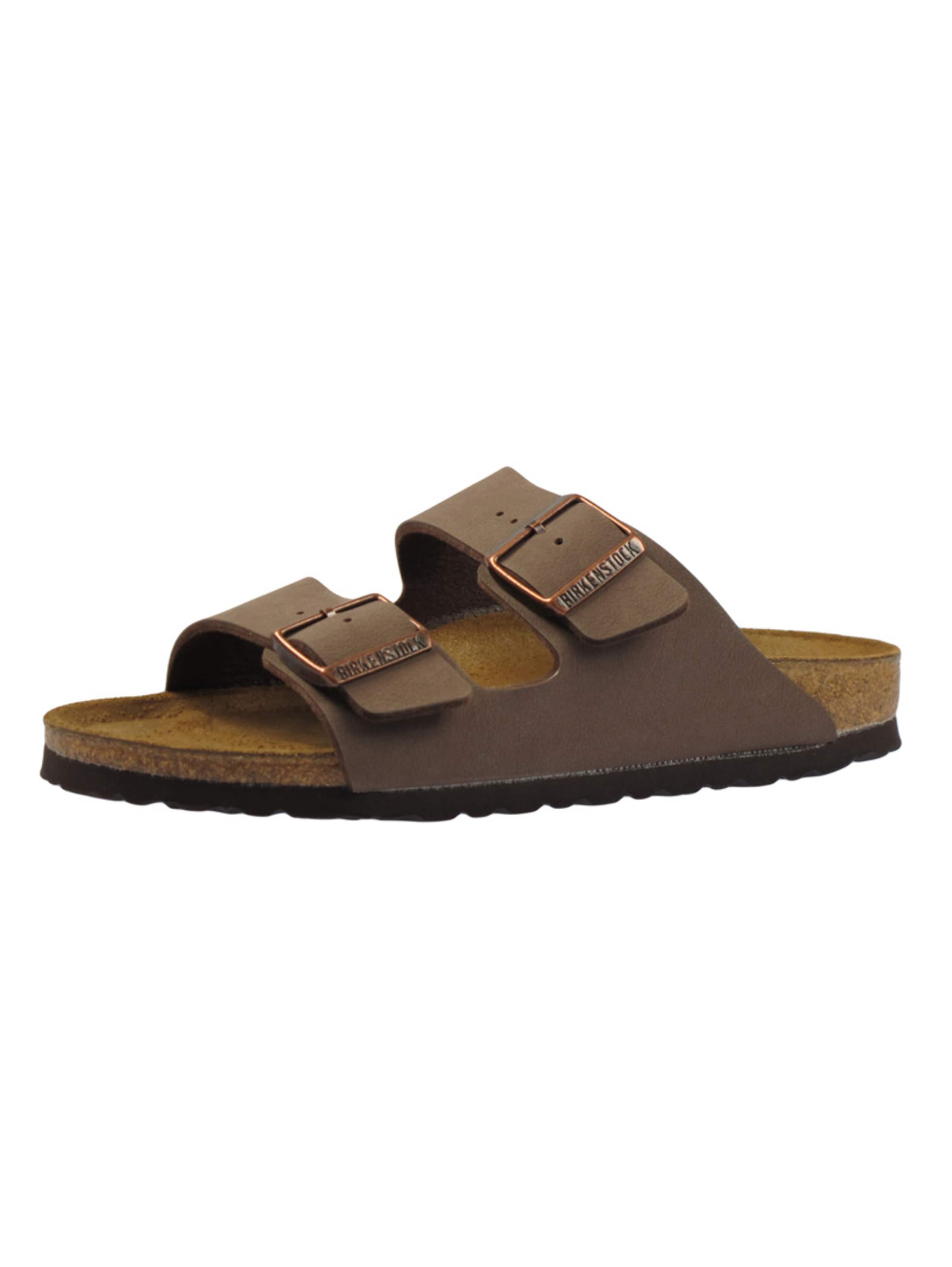 BIRKENSTOCK Pantolette 'Arizona' in Braun: Vorderseite