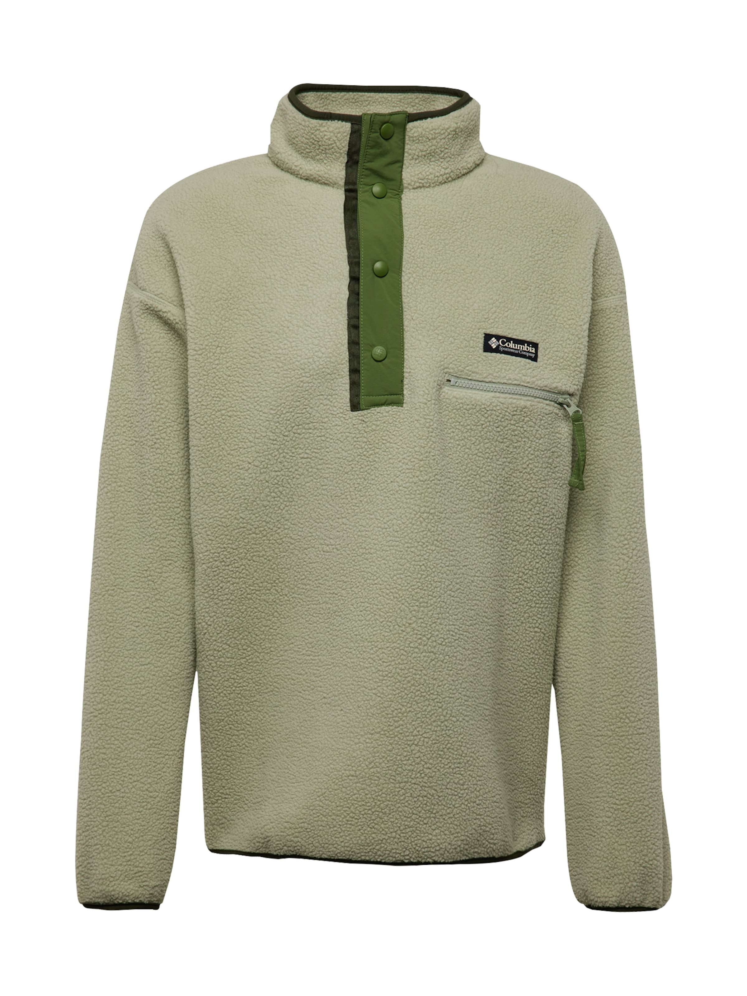 COLUMBIA Sport szabadidős felsők 'Helvetia II' - zöld: elől