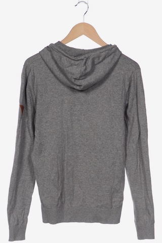 EDC BY ESPRIT Sweatshirt & Zip-Up Hoodie in S in Grey