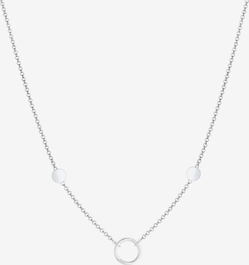 ELLI Ketting in Zilver: voorkant