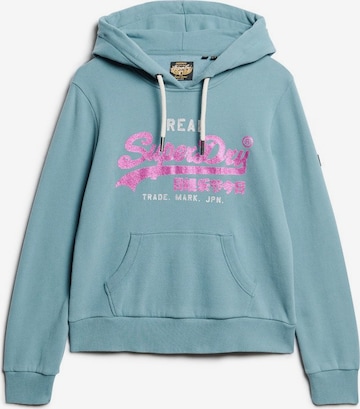 Superdry Sweatshirt in Zwart: voorkant