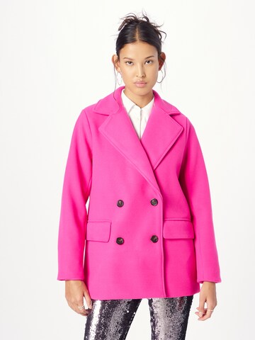 Manteau mi-saison Warehouse en rose : devant