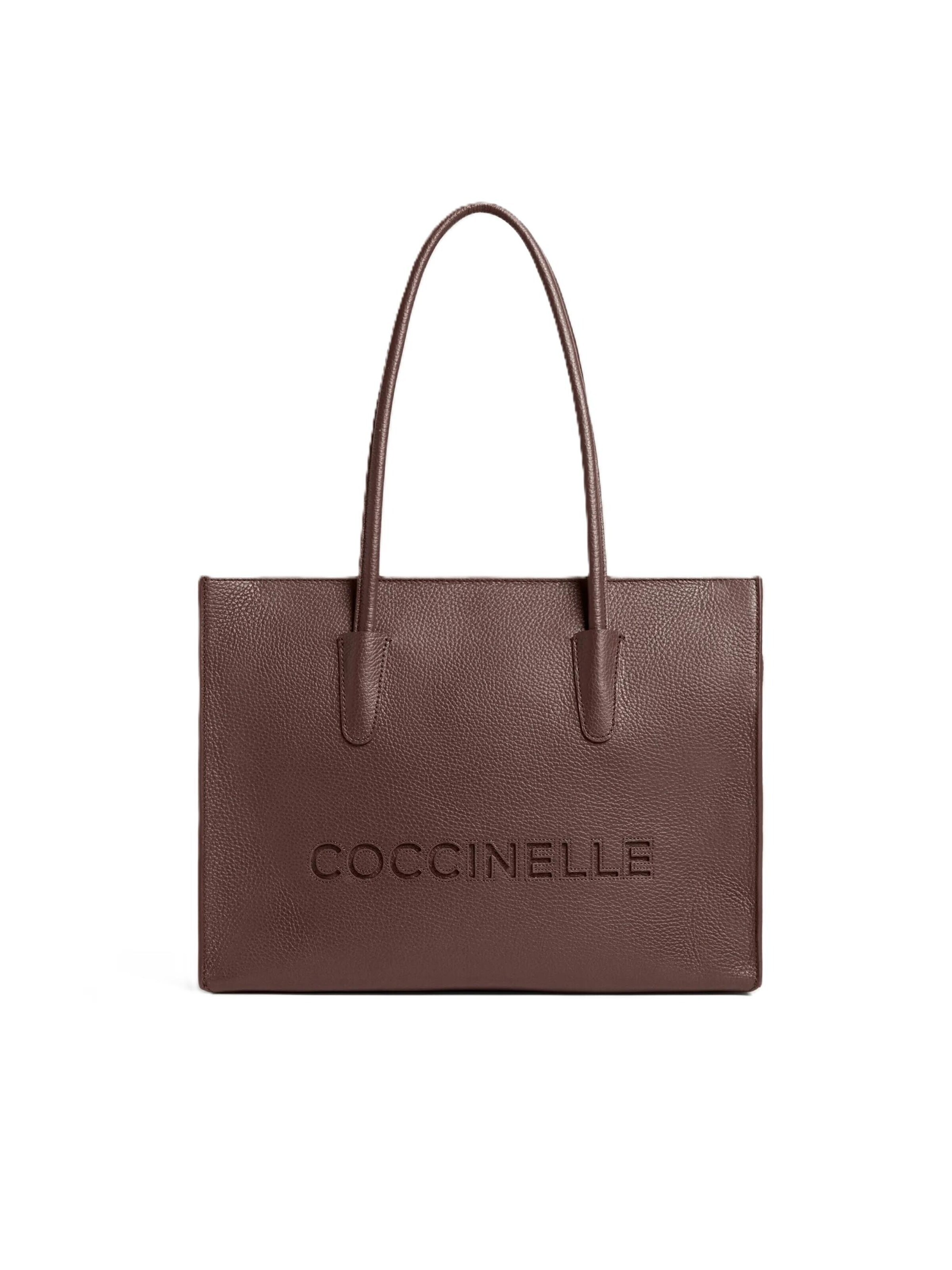 Coccinelle Shoulder Bag 'E1UAK110201' in Purple: front