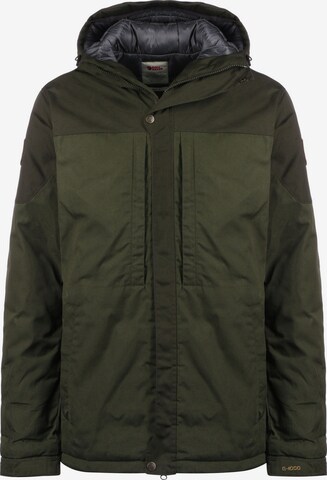 Fjällräven Outdoor jacket 'Skogsö' in Green: front