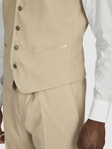 HECHTER PARIS Suit Vest in Beige