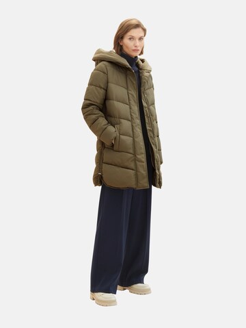 TOM TAILOR Winter coat in Green