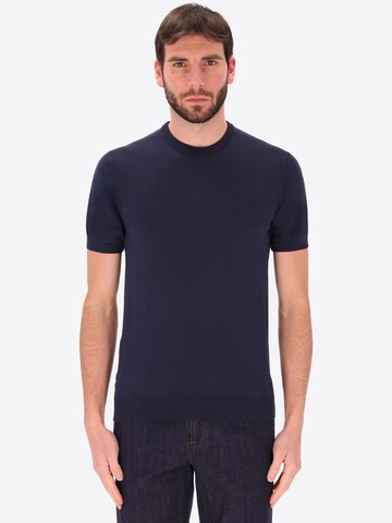 Pull-over 'Carrara' Distretto12 en bleu : devant