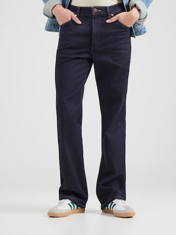 évasé Jean WRANGLER en bleu : devant
