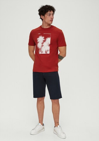 T-Shirt s.Oliver en rouge
