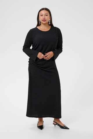 KAFFE CURVE Dress in Black: front
