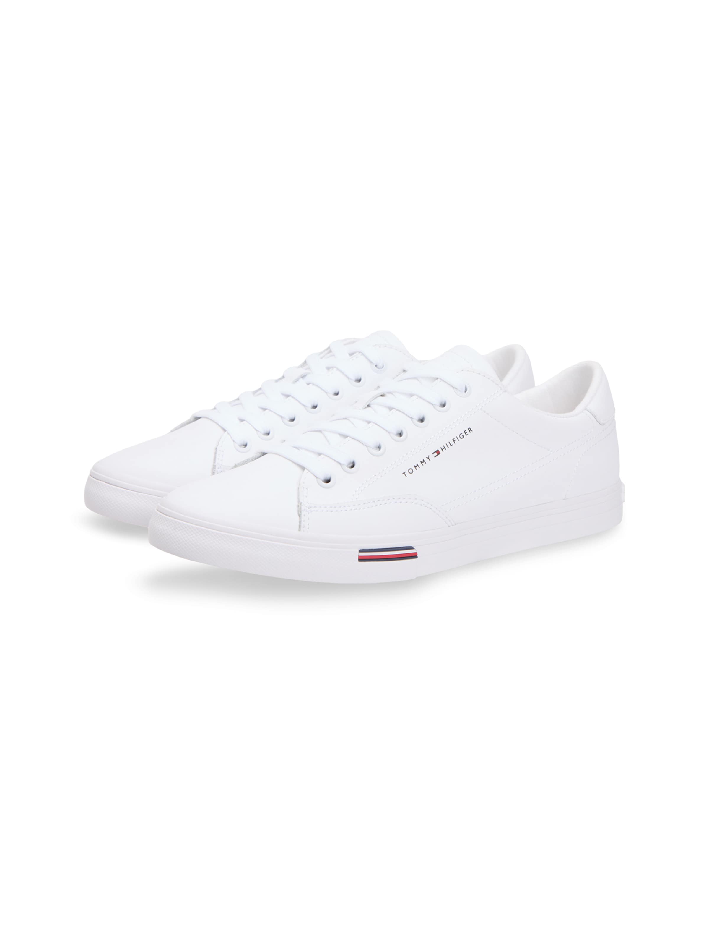 TOMMY HILFIGER Låg sneaker i vit