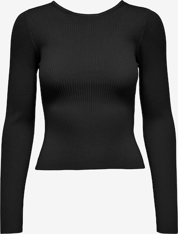 ONLY - Pullover 'EMMY' em preto: frente