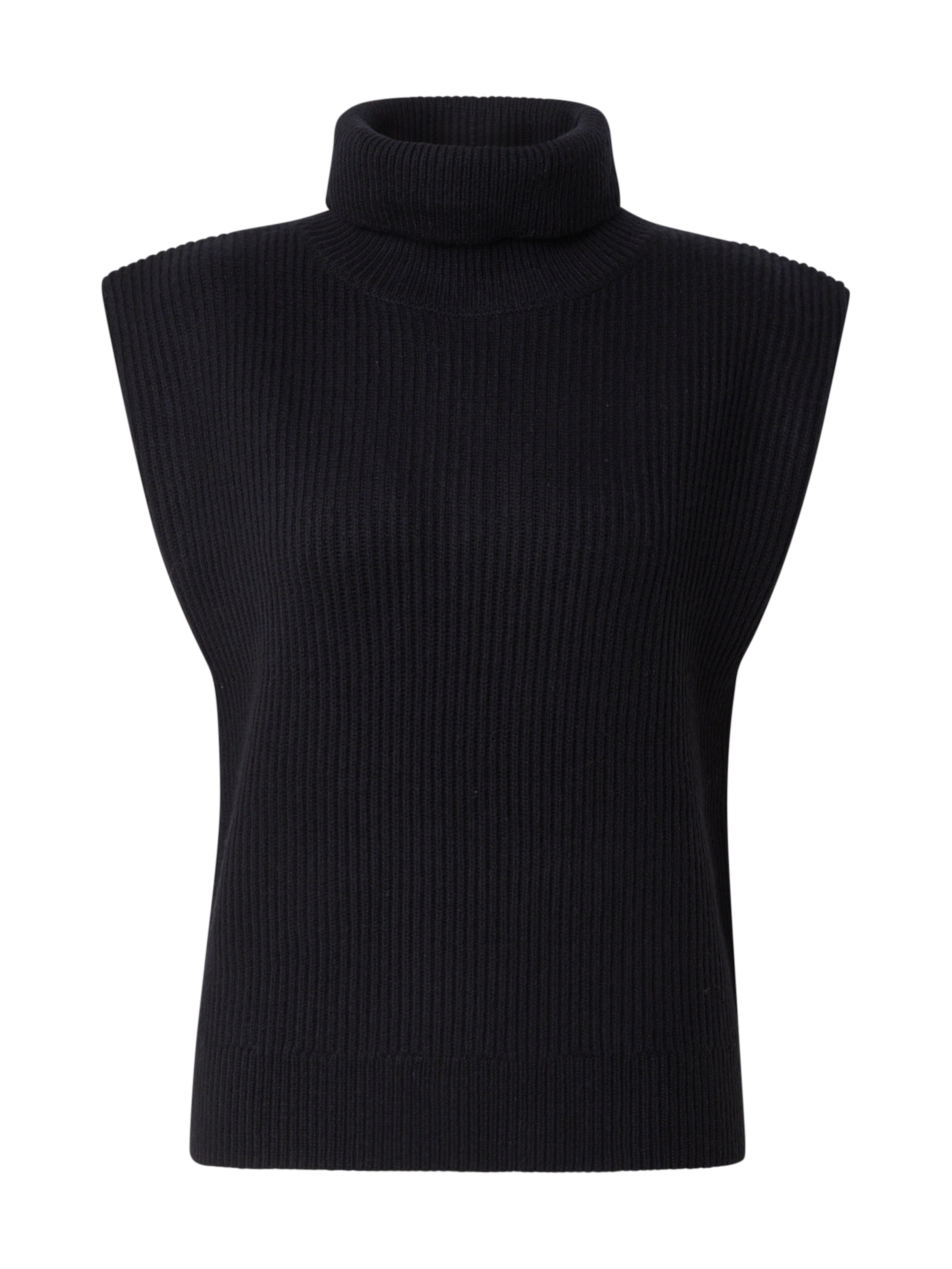 co'couture Pullover 'Maja' i sort: forside