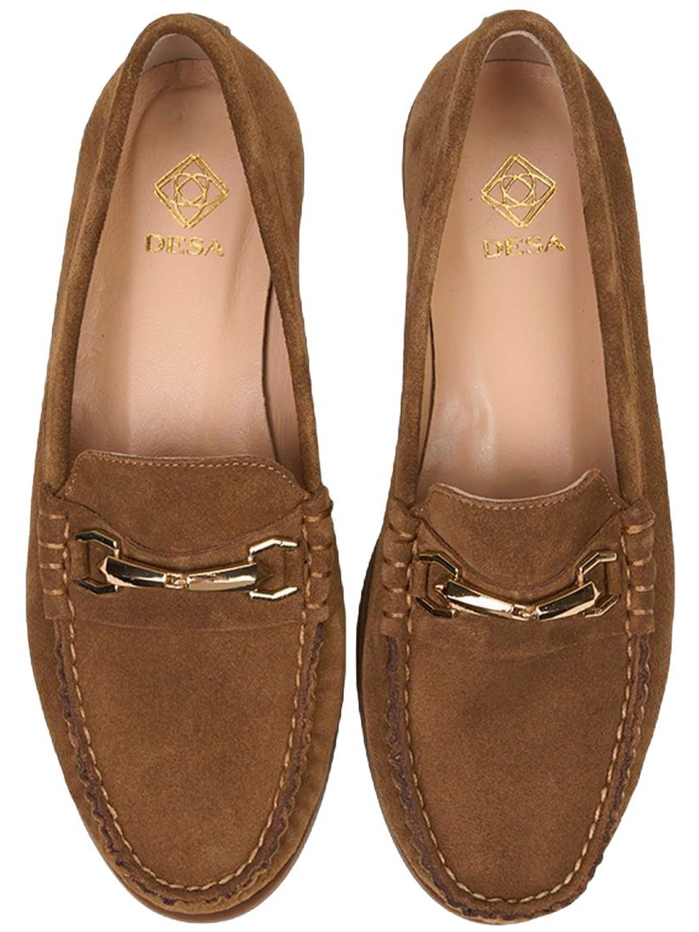Mocassin 'Loafer' Desa en marron