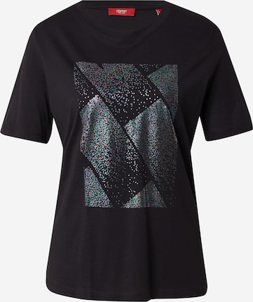 T-shirt ESPRIT en noir : devant