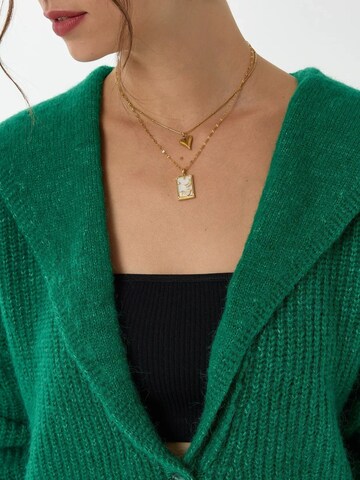 Hiccup Strickjacke in Grün