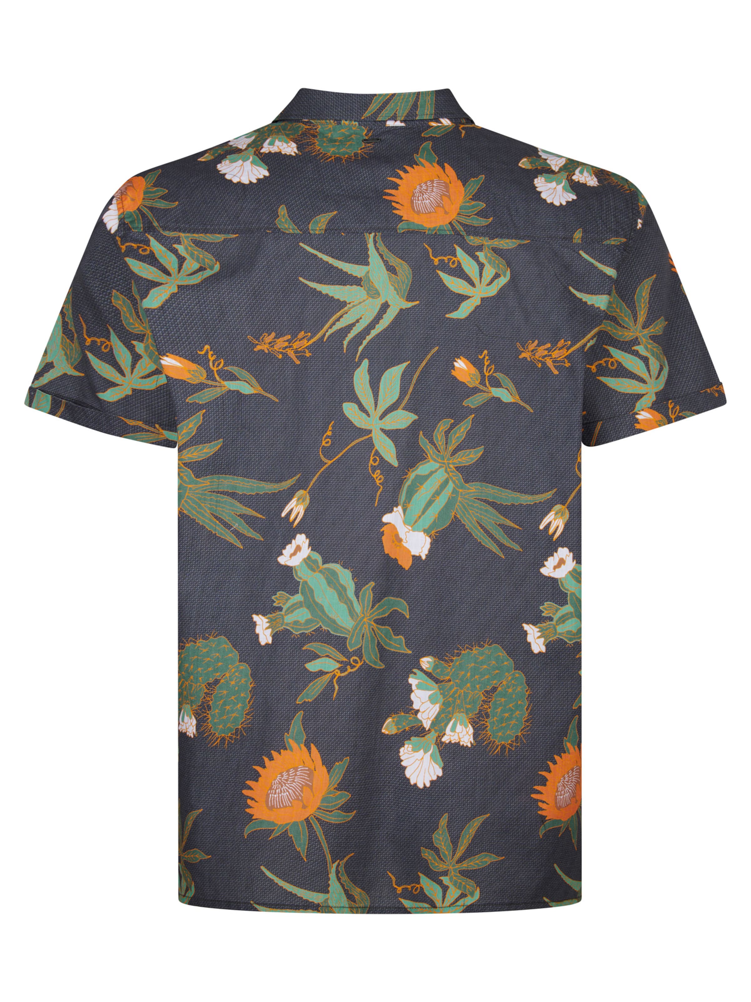 Coupe regular Chemise Petrol Industries en noir