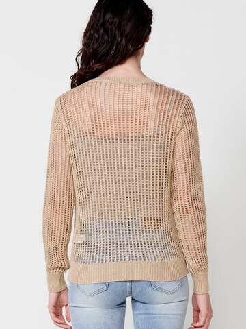 KOROSHI Trui in Beige