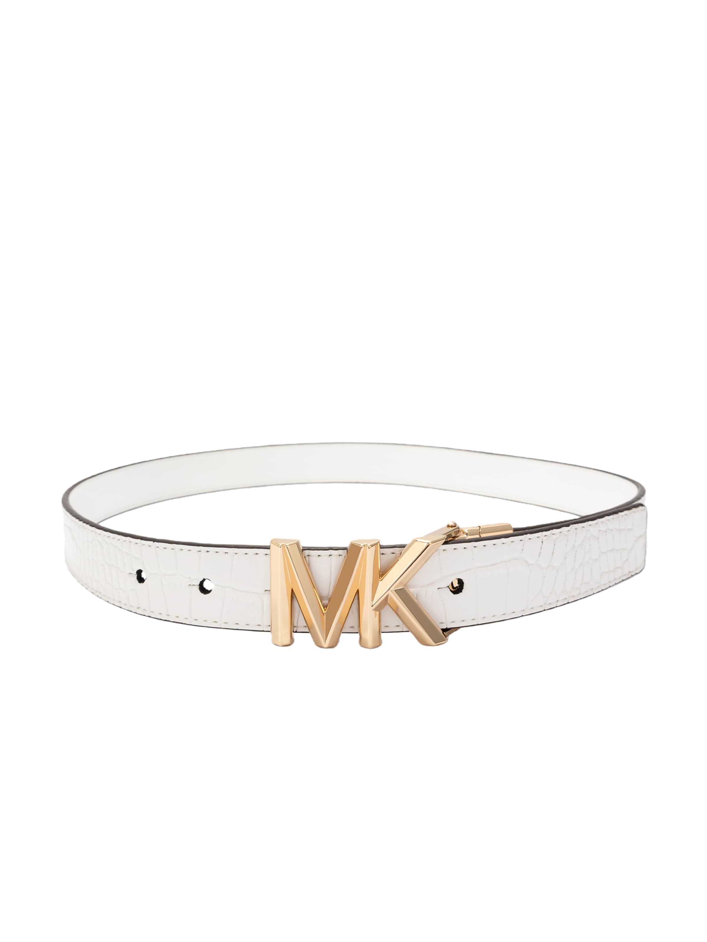 Michael Kors Pasek w kolorze biały: przód