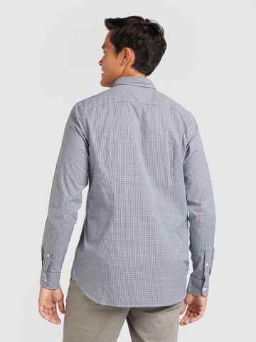 TOMMY HILFIGER Slim fit Button Up Shirt in Blue