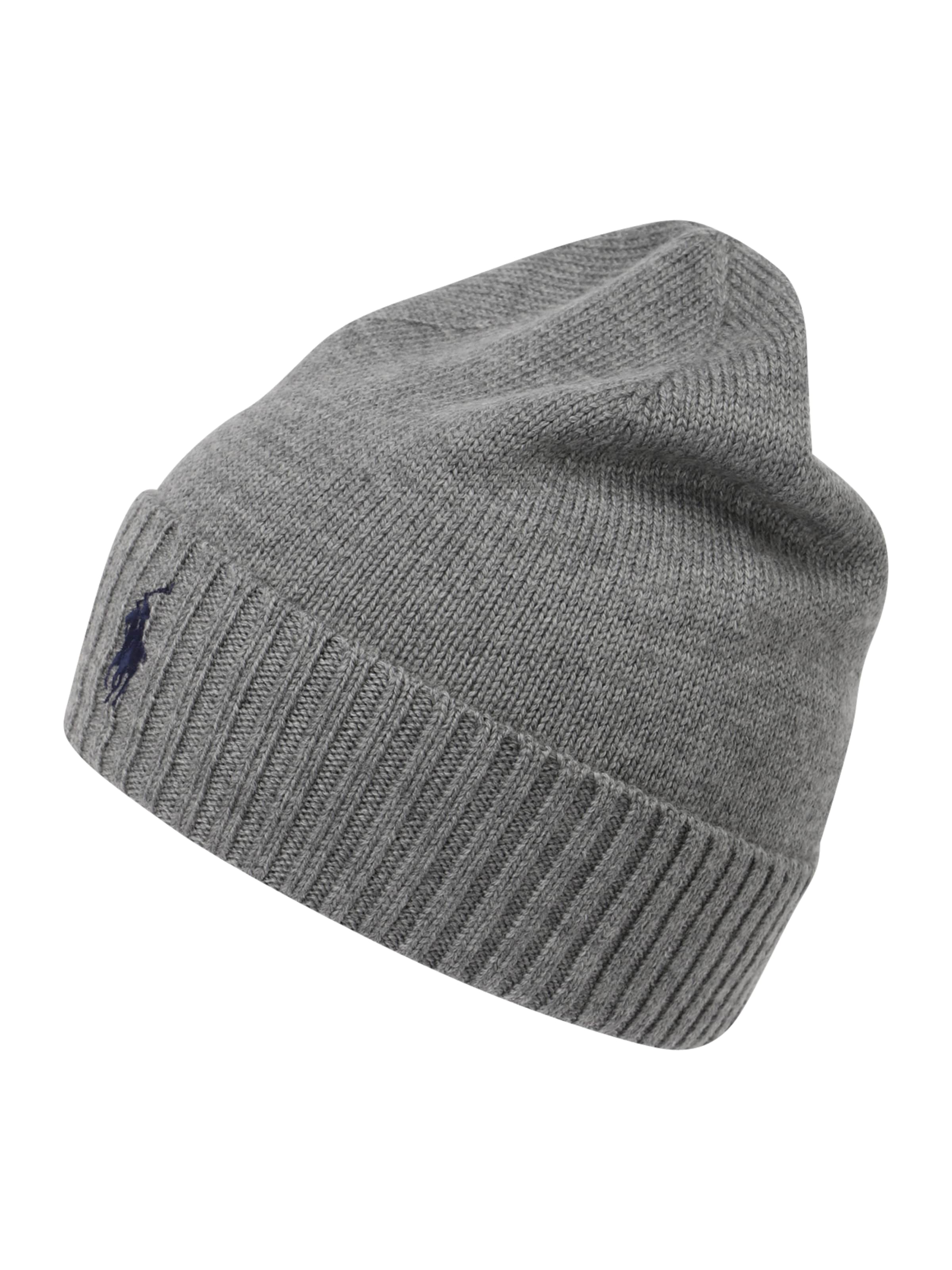 Căciulă de la Polo Ralph Lauren pe gri: față