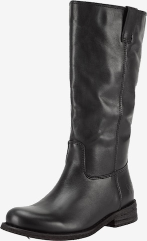 Bottes 'Gredo' FELMINI en noir : devant
