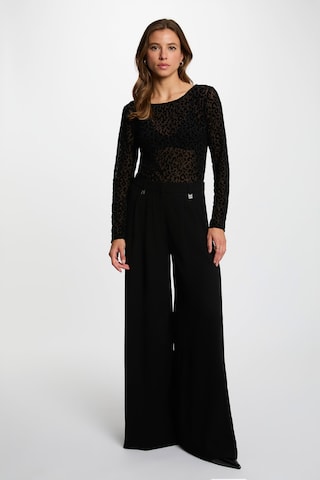 Morgan - Camiseta '262-TATOUA' en negro