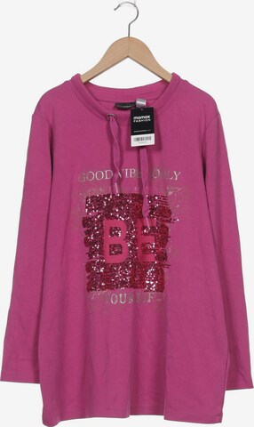 MIAMODA Sweatshirt & Zip-Up Hoodie in XXXL in Pink: front
