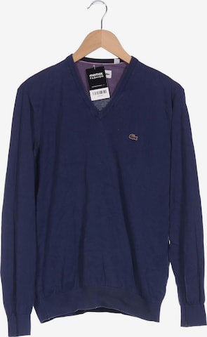 LACOSTE Pullover L in Blau: Vorderseite