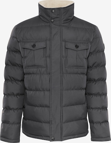 Threadbare Between-season jacket 'Ellen' in Grey: front