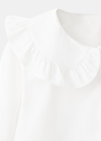 Chemisier 'CARMEN' MANGO KIDS en blanc