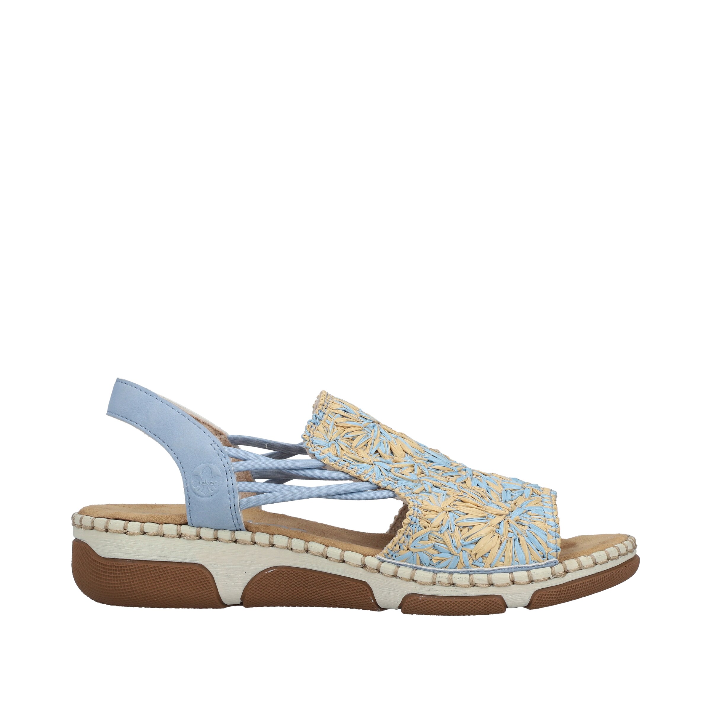 Sandales à lanières Rieker en bleu