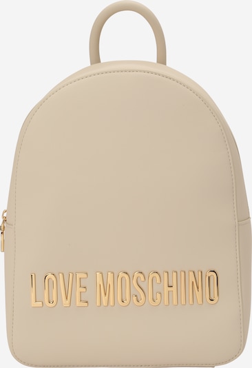 Love Moschino Sac à dos 'BOLD LOVE' en crème / or, Vue avec produit