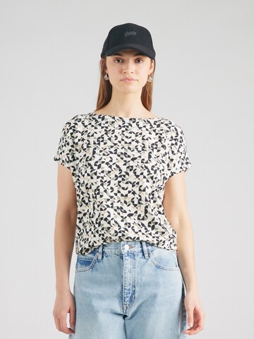 T-shirt s.Oliver en beige : devant