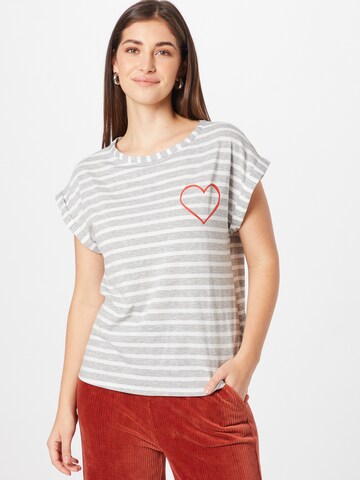 Wallis T-Shirt in Grau: predná strana