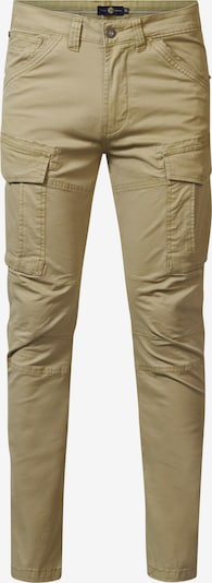 Petrol Industries Pantalon cargo en beige foncé, Vue avec produit