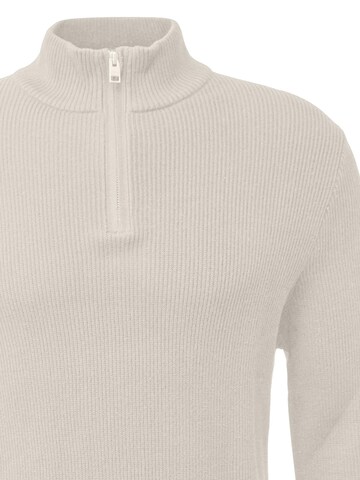 s.Oliver Pullover 'Basic'‌‌‌‌‌‌ in Weiß