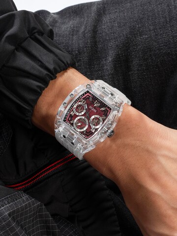 GUESS Uhr 'GT Phoenix' in Transparent