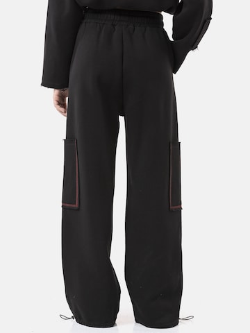 CIPO & BAXX Loose fit Pants 'WR154' in Black