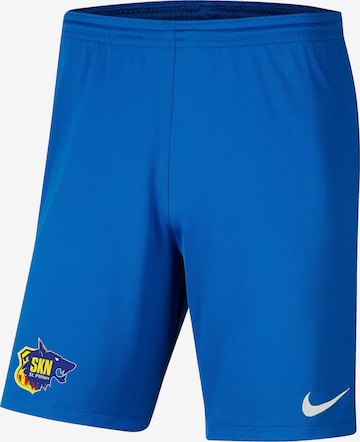 NIKE Regular Urheiluhousut värissä sininen: etupuoli