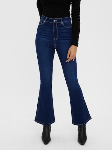 VERO MODA Flared Jeans 'MISTY' in Blau: predná strana