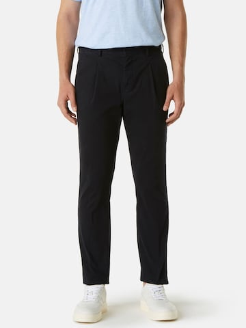 Coupe slim Pantalon à pince Boggi Milano en bleu : devant