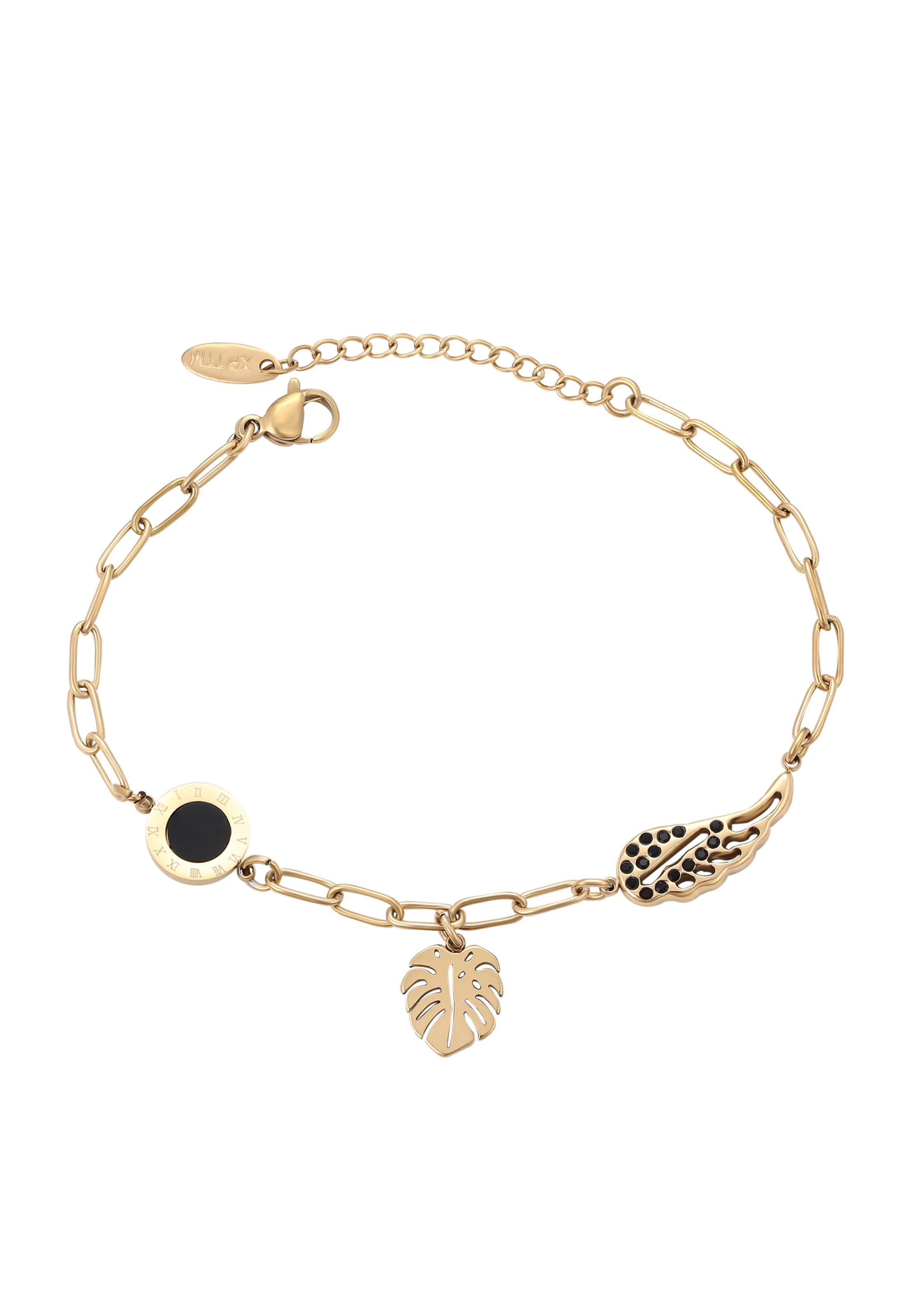 faina - Pulseira em ouro: frente