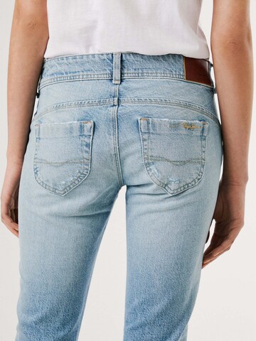 Pepe Jeans Slimfit Jeans 'Iconic Brooke' in Blau