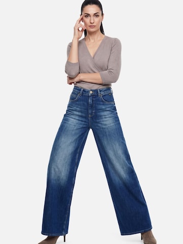 M.O.D MIRACLE OF DENIMWide Leg/ Široke nogavice Traperice - plava boja: prednji dio