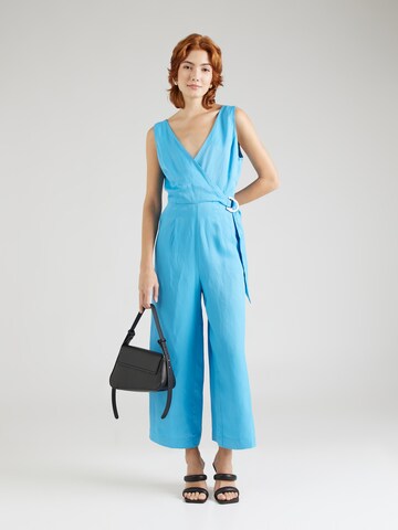 s.Oliver BLACK LABEL Jumpsuit in Blauw: voorkant